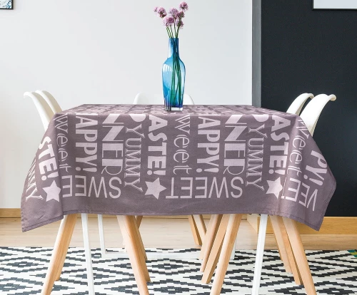 192124 ΤΡΑΠΕΖΟΜΑΝΤΗΛΟ FRIDAY ART 8324  ΕΜΠΡΙΜΕ 140X180  BEAUTY HOME