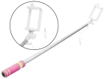 291918 SELFIE STICK 3.5MM JACK ΡΟΖ