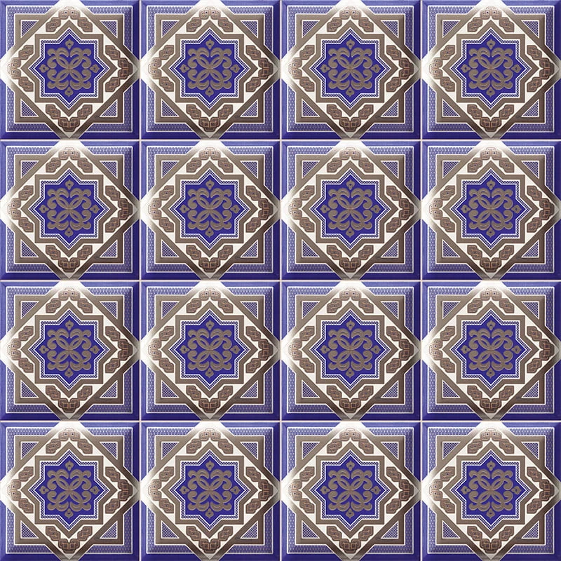 Zoco Blu Deco 15x15 - Πλακάκι μπάνιου & κουζίνας