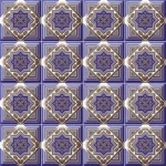 Zoco Blu Deco 15x15 - Πλακάκι μπάνιου & κουζίνας