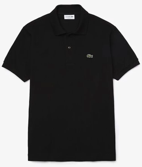 Polo μπλούζα ανδρική Lacoste Black