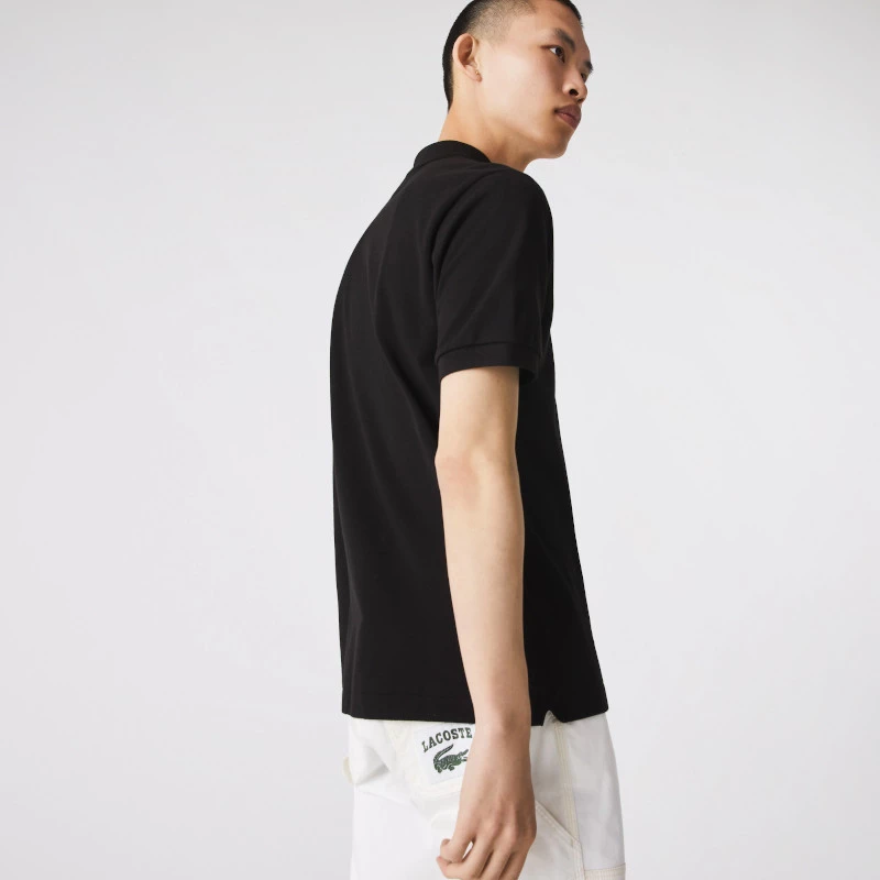 Polo μπλούζα ανδρική Lacoste Black