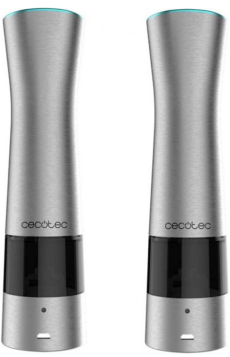 Cecotec Instantmill Press Σετ Ηλεκτρικοί Μύλοι Μπαχαρικών Inox 2τμχΚωδικός: CEC-04281