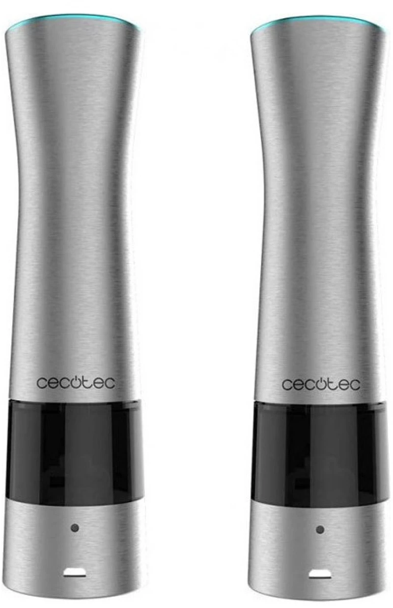 Cecotec Instantmill Press Σετ Ηλεκτρικοί Μύλοι Μπαχαρικών Inox 2τμχΚωδικός: CEC-04281