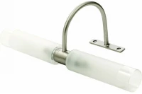 Inlight 1046 Μοντέρνο Φωτιστικό Τοίχου με Ντουί G9 σε Ασημί Χρώμα Νίκελ Πλάτους 31.5cm