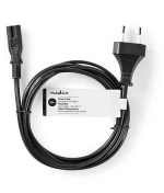 NEDIS CEGT11040BK20 Power Cable Euro Male IEC-320-C7 2.00m Black