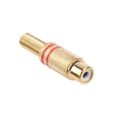 292707 ΦΙΣ RCA ΘΗΛΥΚΟ ΕΠΙΧΡΥΣΟ ΚΟΚΚΙΝΟ