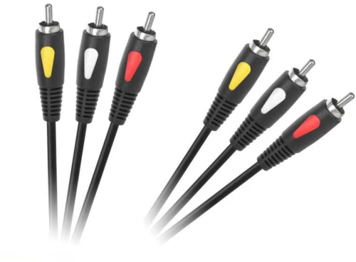 293898 ΚΑΛΩΔΙΟ 3RCA-3RCA 1.8M ECO-LINE CABLETECH