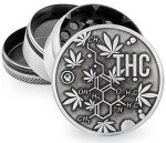 Grinder Τρίφτης «THC Molecule» 50mm - 4 Parts