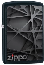 ZIPPO Αναπτήρας - Black Abstract Design