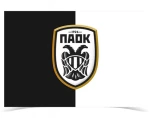 Σημαία ομάδων δίχτυ στάμπα ΠΑΟΚ FC 50x75cm