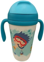 Παιδικό παγούρι μπαμπού 350ml Sea
