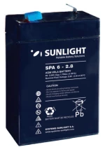Sunlight μολύβδου 6v 2.8a