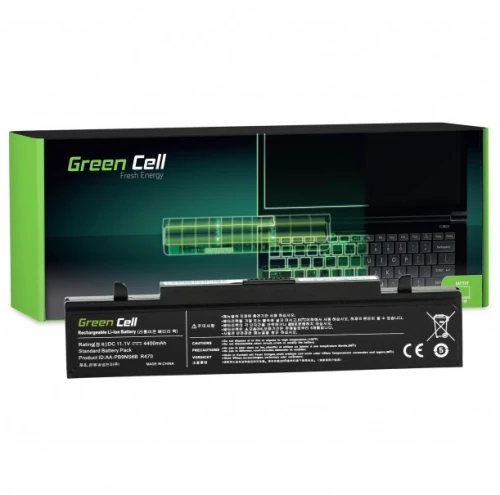 Μπαταρία Laptop Green Cell SA01 για Samsung R519 R522 R530 R540 R580 R620 R719 R780 (black) / 11,1V 4400mAh