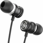 Xo ep56 in-ear typec metal handsfree μαύρο