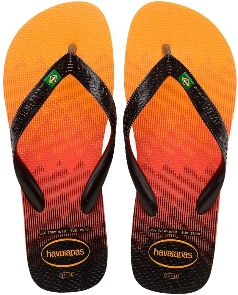 UNISEX ΣΑΓΙΟΝΑΡΕΣ HAVAIANAS BRASIL FRESH ORANGE CITRUS