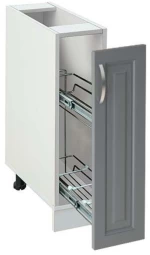 301907 ΝΤΟΥΛΑΠΙ ΚΟΥΖΙΝΑΣ ΕΠΙΔΑΠΕΔΙΟ 20ΕΚ., NO 201B MDF, GENOMAX, 20Χ60Χ82ΕΚ., ΒΕΓΓΕ/ΚΡΕΜ