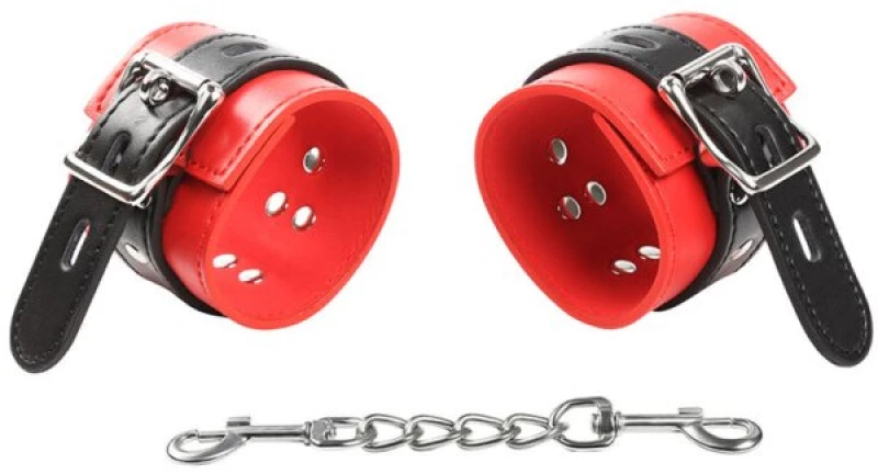 OHMAMA FETISH LOCKING/BUCKLING WRIST RESTRAINTS