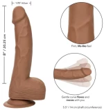 CALIFORNIA EXOTICS SILICONE STUDS 20,32 CM BROWN