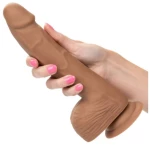 CALIFORNIA EXOTICS SILICONE STUDS 20,32 CM BROWN