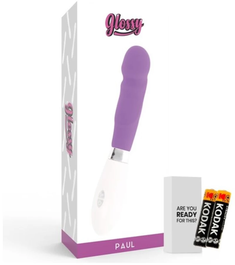 ΔΟΝΗΤΗΣ G-SPOT GLOSSY PAUL VIBRATOR PURPLE