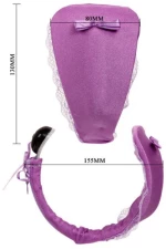 THONG WITH VIBRATOR PURPLE