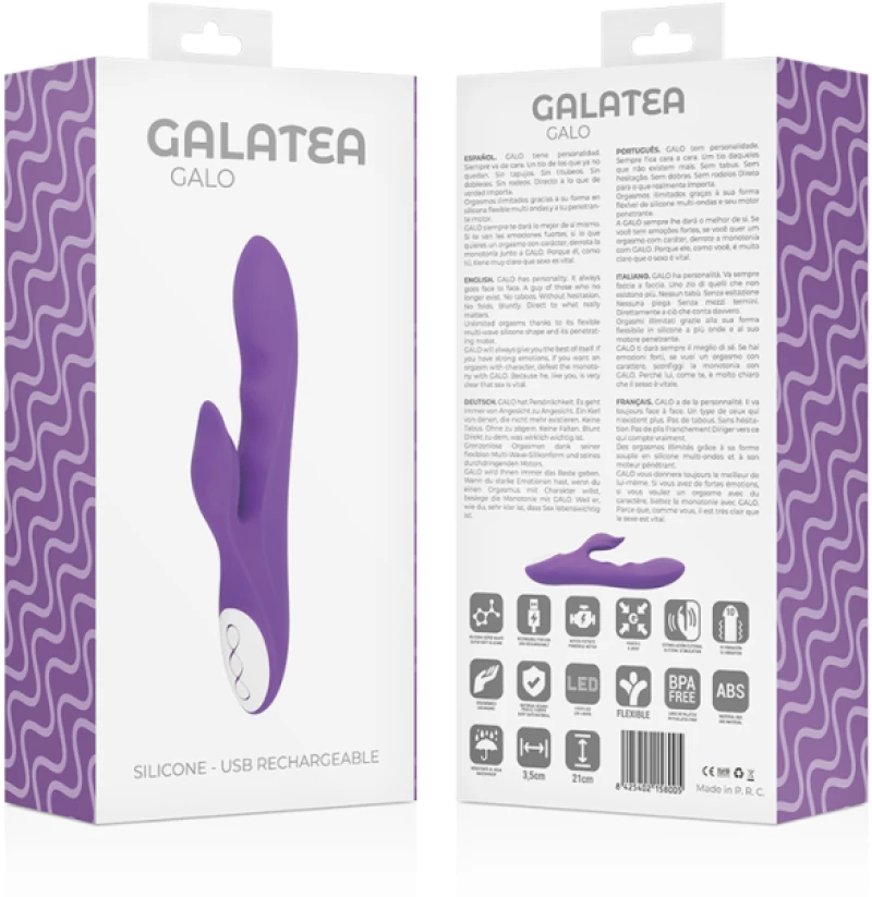 ΔΟΝΗΤΗΣ GALATEA GALO VIBRATOR PURPLE
