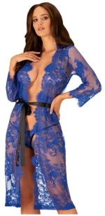 OBSESSIVE - COBALTESS PEIGNOIR L/XL