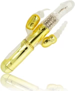 OHMAMA MULTIFUNCTIONAL VIBRATOR  - GOLDEN