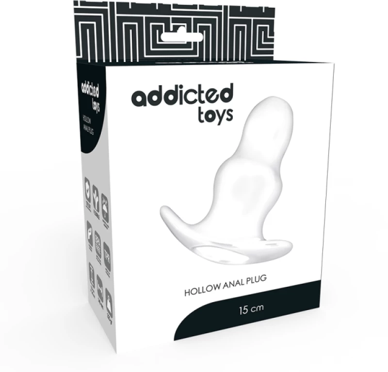 ΠΡΩΚΤΙΚΗ ΣΦΗΝΑ ADDICTED LARGE ANAL DILATOR 15 CM - TRANSPARENT