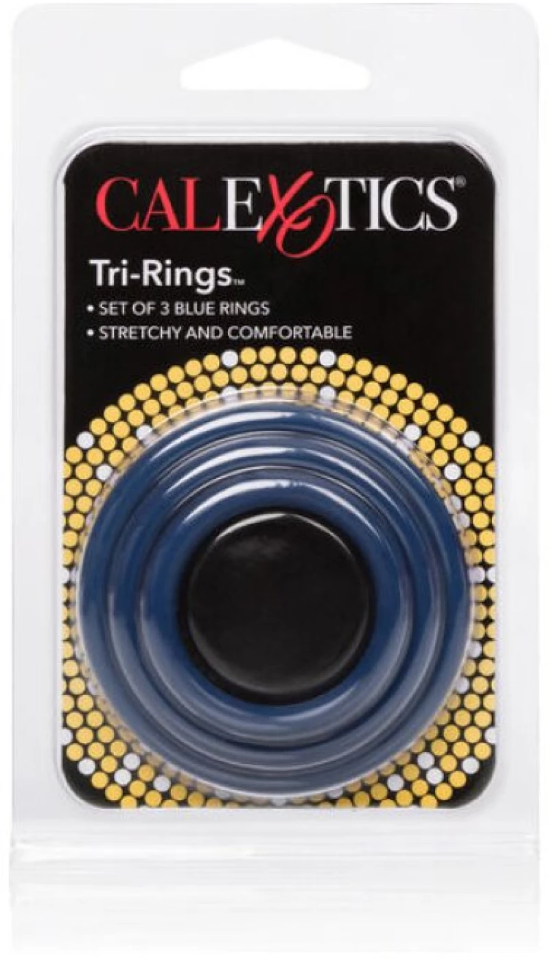 CALEX TRI-RINGS BLUE