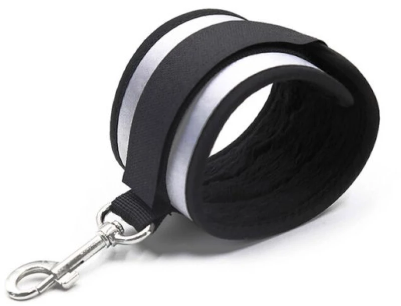 OHMAMA FETISH GREY WRIST CUFFS