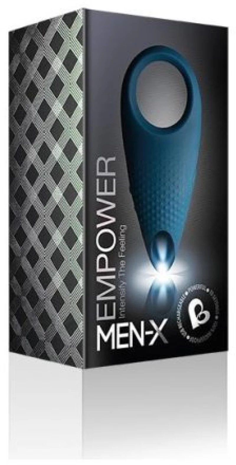 Empower Vibrating Ring USB Blue