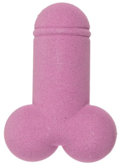 Strawberry Bath Fizzer Penis Shape