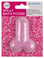 Strawberry Bath Fizzer Penis Shape