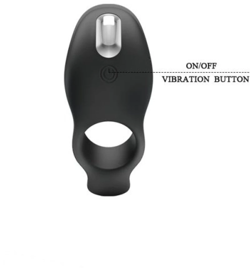 Vibrating Penis Ring USB Silicone