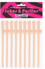 Willy Straws Pack of 9