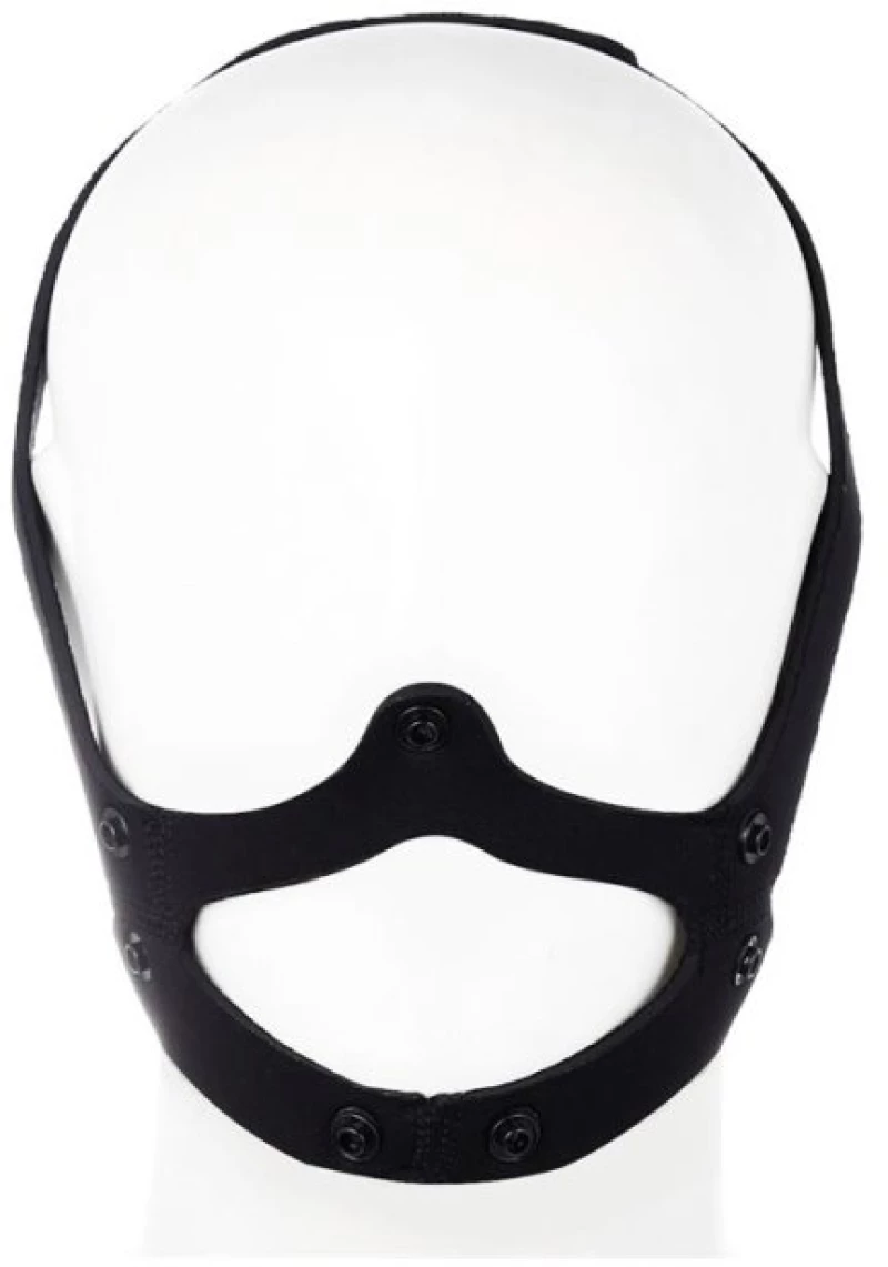 Neoprene Puppy Face Mask Yellow