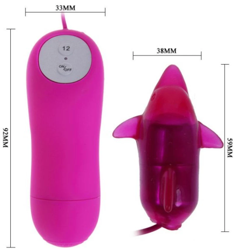 CUTE SECRET DOLPHIN VIBRATOR 12 SPEED VIBRATION
