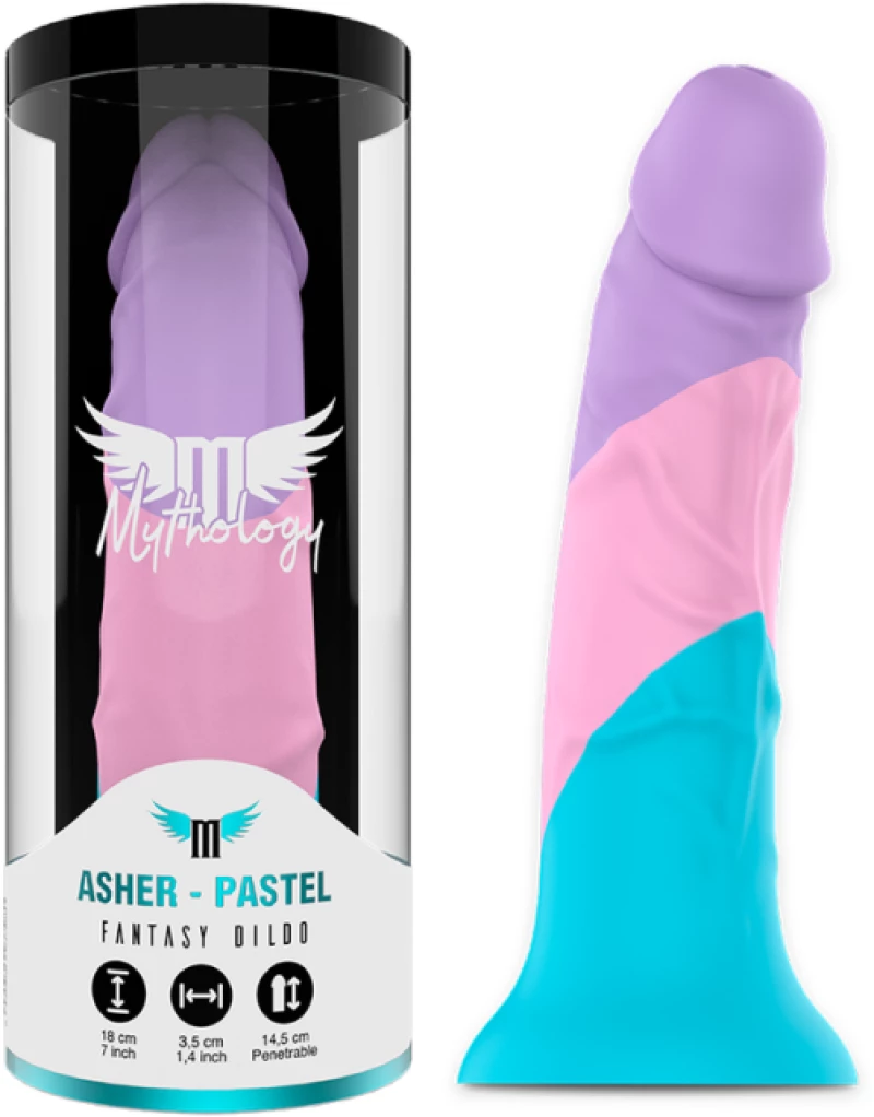 MYTHOLOGY ASHER PASTEL DILDO M