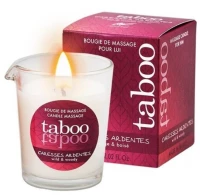 TABOO CANDLE MASSAGE MEN CARESSES ARDENTES SMELL FERN