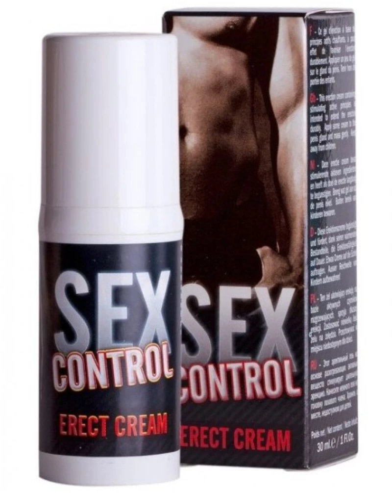 SEX CONTROL CREMA PARA LA ERECCIÓN
