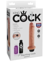KING COCK 17.8 CM SQUIRTING COCK
