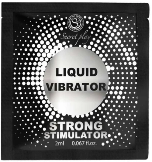 SECRETPLAY SINGLE DOSE VIBRATOR LIQUID STRONG 2ML