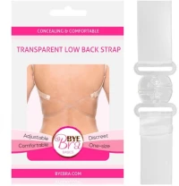 TRANSPARENT LOW BACK STRAPS