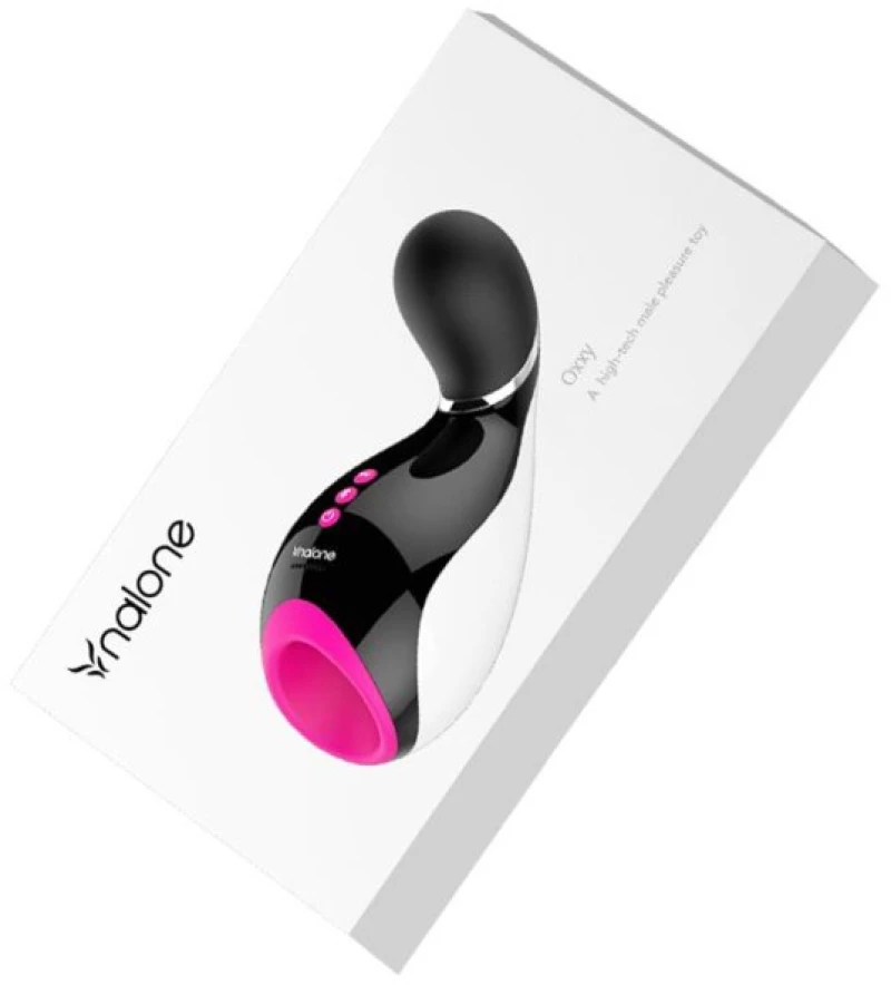 Masturbador Oxxy Black & Fuchsia