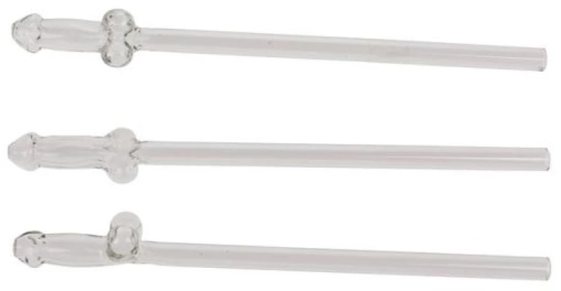 Glass Straw with Cleaning Brush