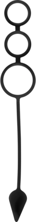 ΔΑΧΤΥΛΙΔΙ ΠΕΟΥΣ ΜΕ ΠΡΩΚΤΙΚΟ ΒΥΣΜΑ OHMAMA SILICONE RINGS AND PLUG