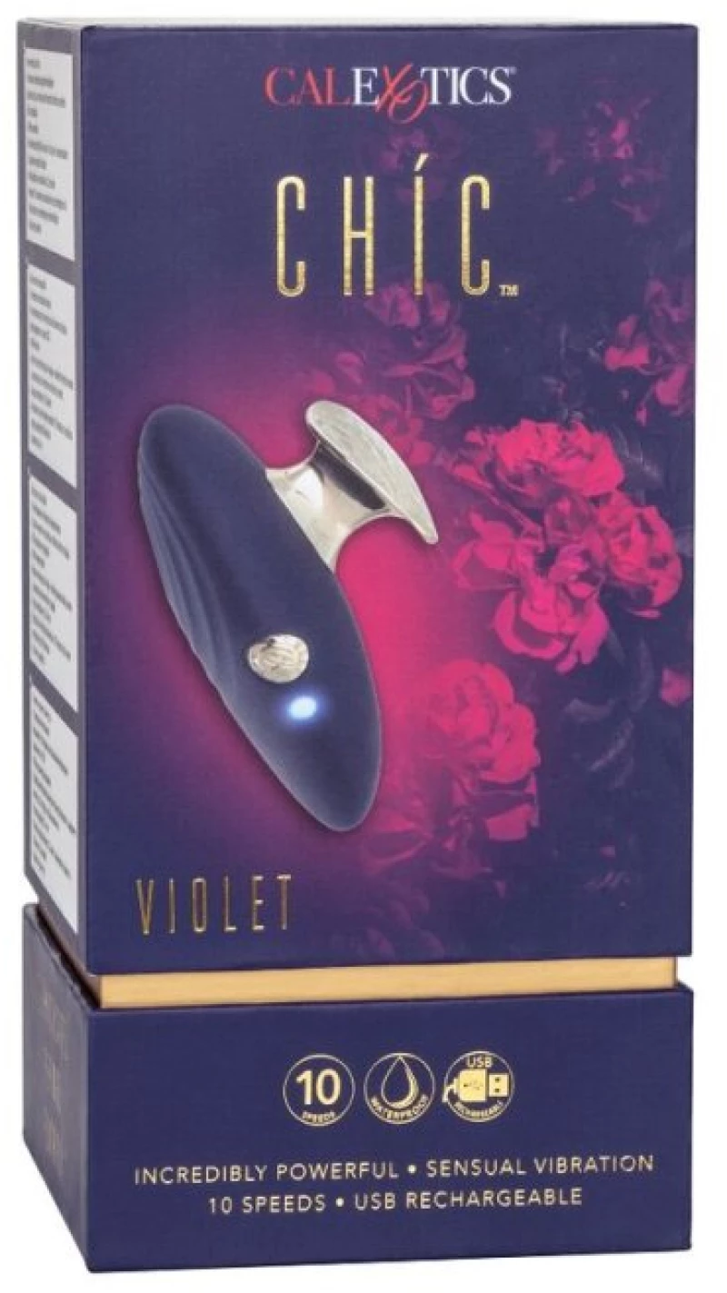 CALEX CHIC VIOLET STIMMULATOR 10 SPEEDS