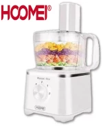 Hoomei® Multi Μίxer Πολυκόφτης 600W με Κάδο 1.2lt και Κανάτα Μπλέντερ Λευκό ΗΜ-6162